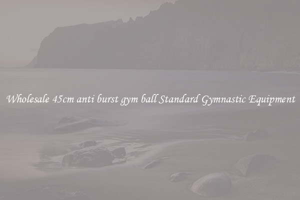 Wholesale 45cm anti burst gym ball Standard Gymnastic Equipment