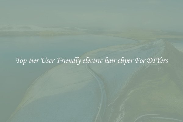 Top-tier User-Friendly electric hair cliper For DIYers