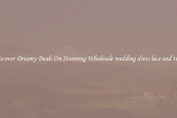 Discover Dreamy Deals On Stunning Wholesale wedding dress lace and tulle