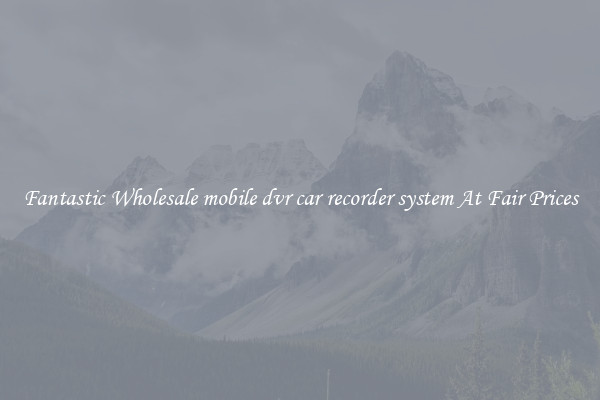 Fantastic Wholesale mobile dvr car recorder system At Fair Prices