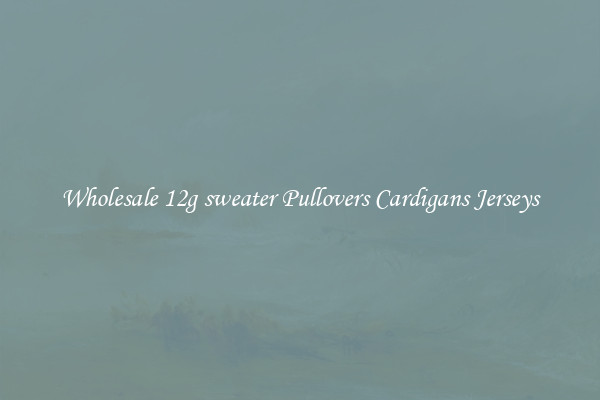 Wholesale 12g sweater Pullovers Cardigans Jerseys