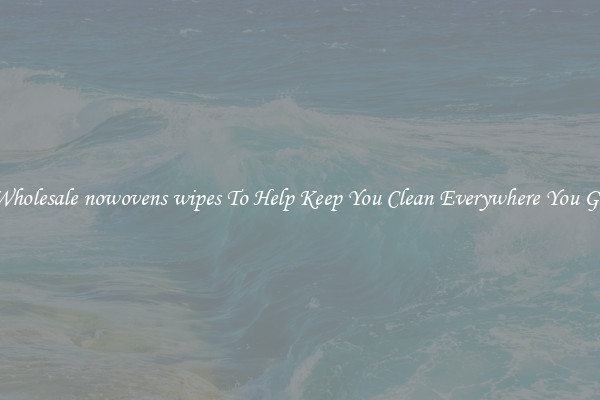 Wholesale nowovens wipes To Help Keep You Clean Everywhere You Go
