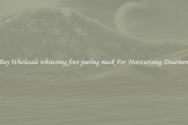 Buy Wholesale whitening foot peeling mask For Moisturising Treatment