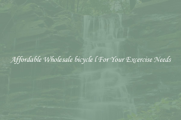 Affordable Wholesale bicycle l For Your Excercise Needs