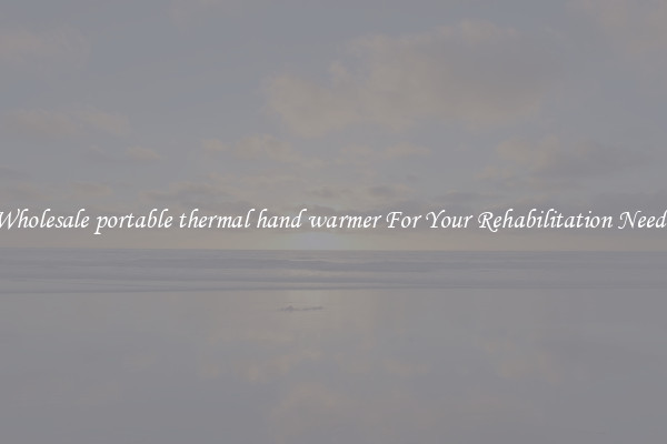 Wholesale portable thermal hand warmer For Your Rehabilitation Needs